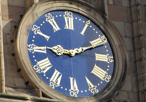Derby-Cathedral-clock